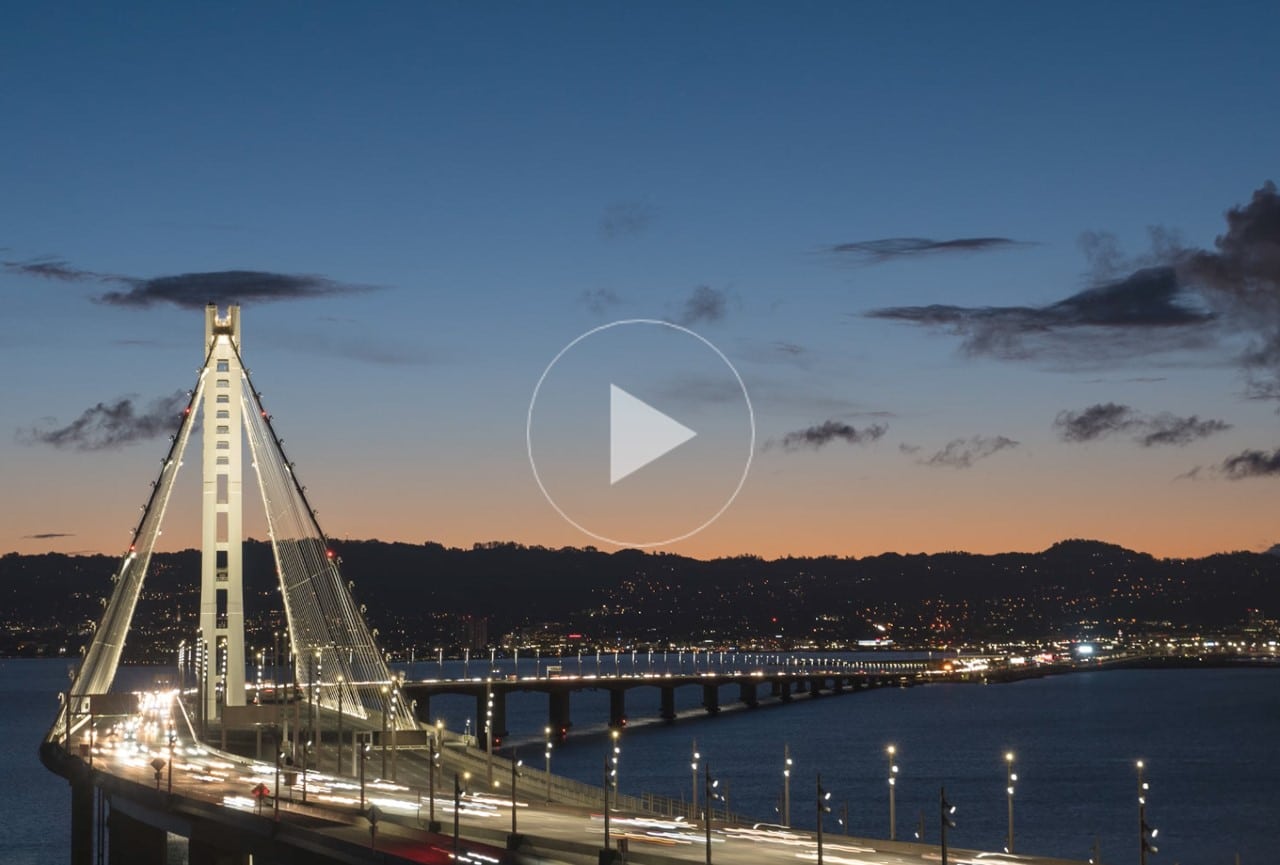 View of the seaside residences of Yerba Buena Island San Francisco